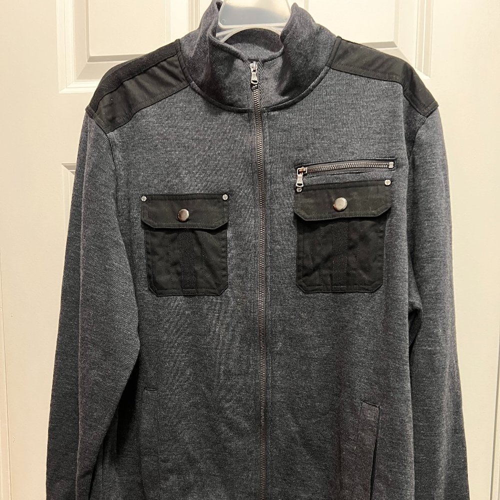 Rock & Republic large textured military jacket